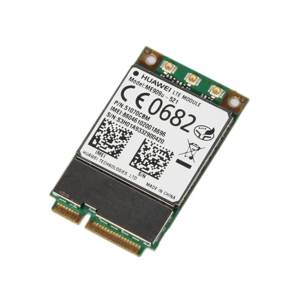 Новый мобильный телефон Huawei ME909u 521 LTE FDD/DC HSPA +/UMTS/EDGE Mini PCIe 3G/4G|huawei me909u-521|fdd lteumts module |