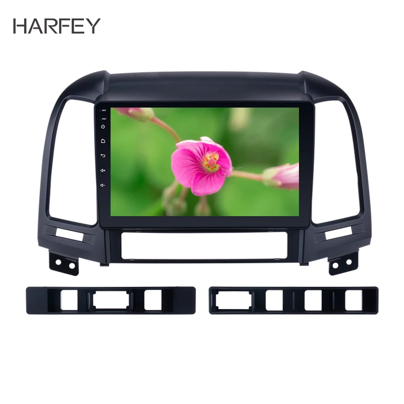 Автомагнитола Harfey с GPS навигацией мультимедийный плеер для HYUNDAI SANTA FE 10 0 2005 Android 2012