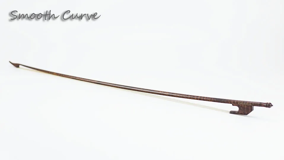Vingopow Профессиональный Snakewood барокко Скрипка Лук 74,5 см Расширенный выпуск сладкий и чистый тон прямой и хорошо сбалансированный 4/4