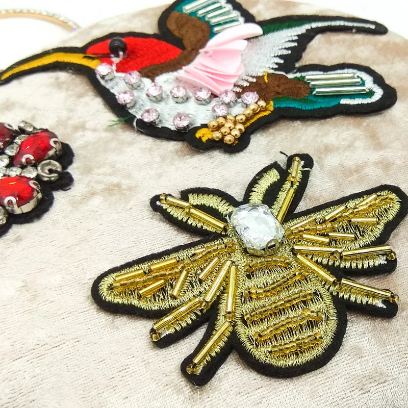 Круглый Вышивка Птица Цветочный Кристалл Для женщин вечерние Женские Сумки на