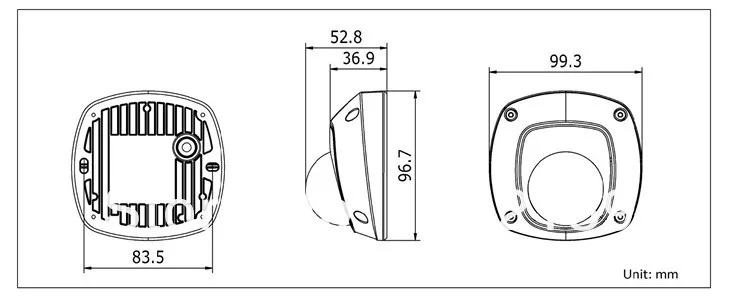 Английская версия Многоязычная купольная камера DS 2CD2532F I 3MP мини купол