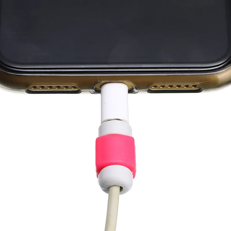 10 шт./компл. USB кабель Защитная крышка защита для наушников шнур провода зарядное