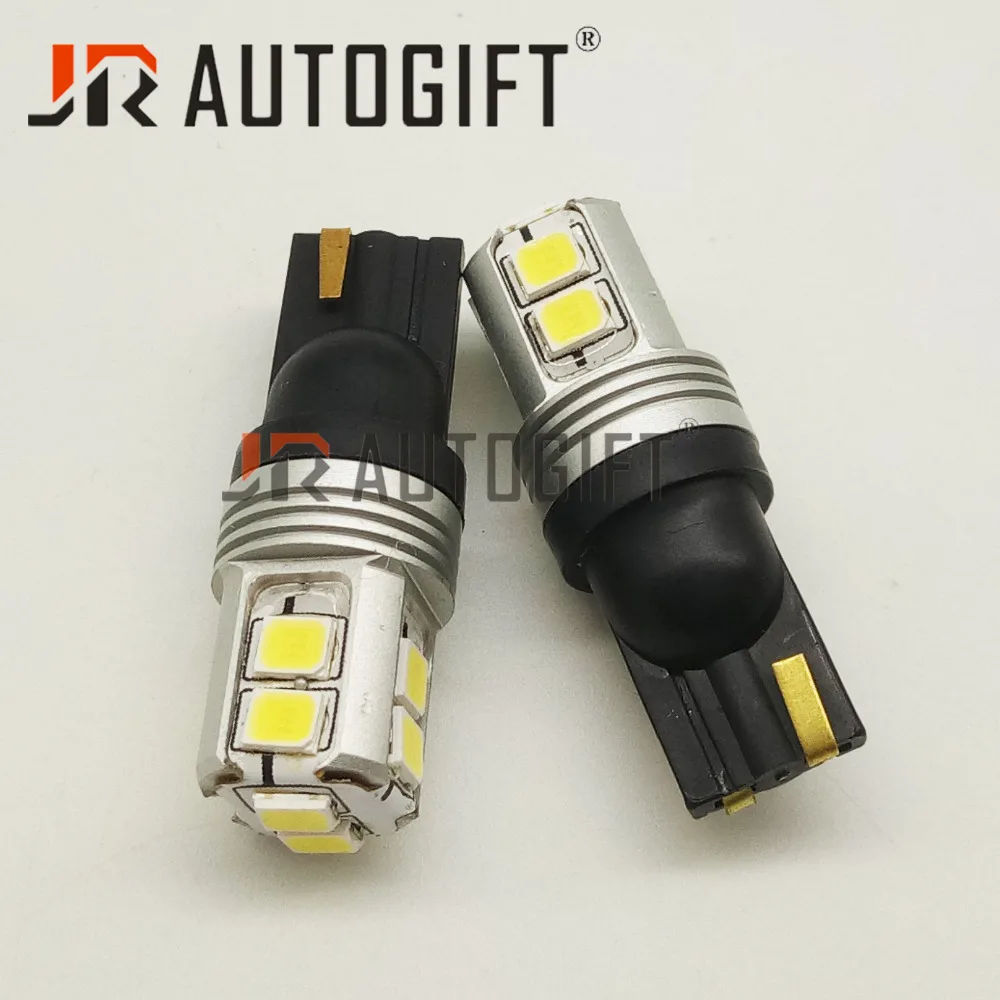 2x Canbus без ошибок неполярность Белый Высокая мощность 168 W5W 2835 10 smd T10 светодиодный