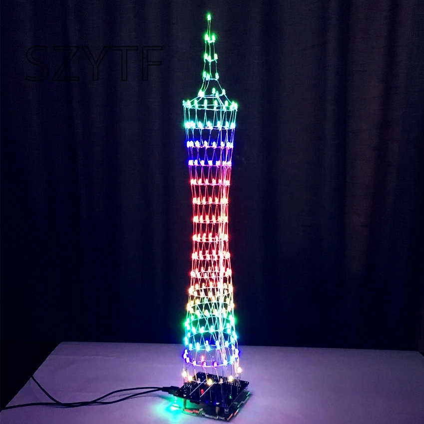 1 Набор guang zhou LED tower Rhythm лампа с инфракрасным пультом дистанционного управления