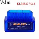 Super Mini ELM327 Bluetooth V2.1 ELM 327 OBD2 работает для Android TorqueПК поддерживает все протоколы OBD2 на нескольких языках