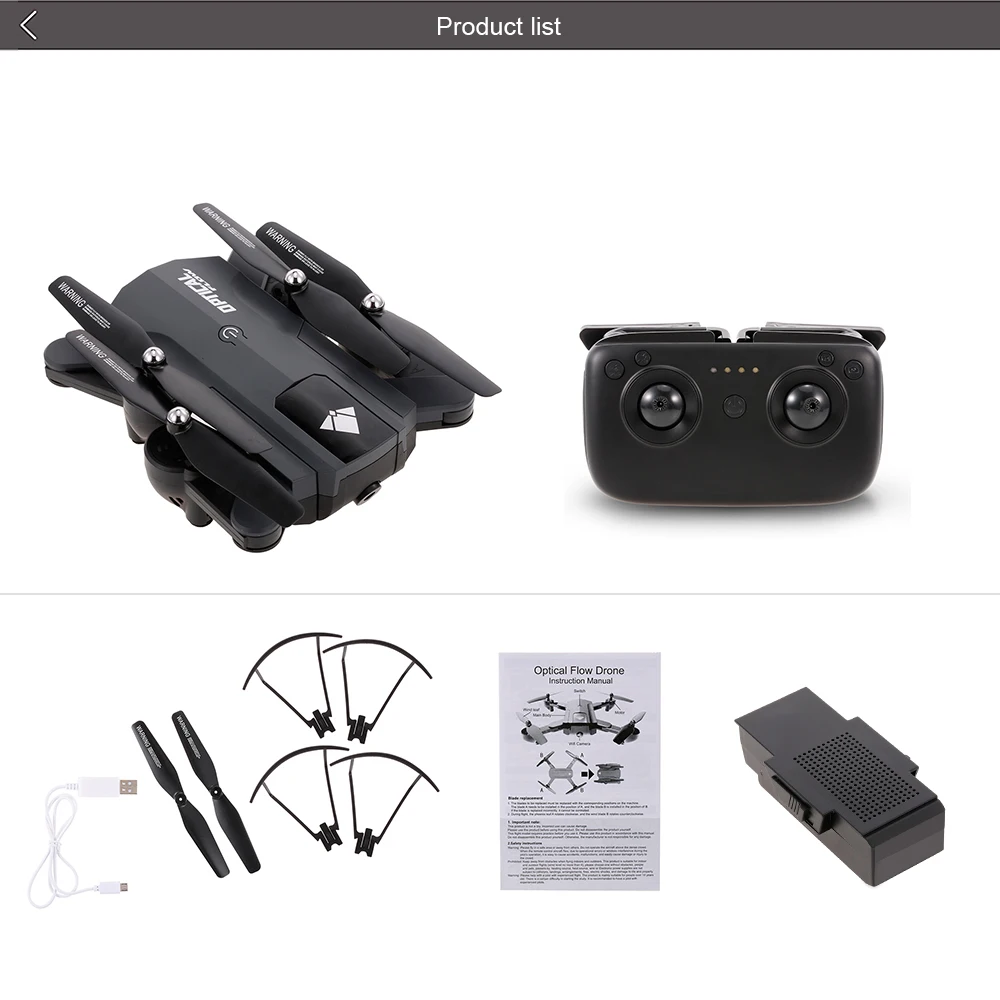 F196 720 P Camere Квадрокоптер WiFi fpv Дрон оптический поток жеста 22 mins Fly RC селфи с 2200 мАч/1100