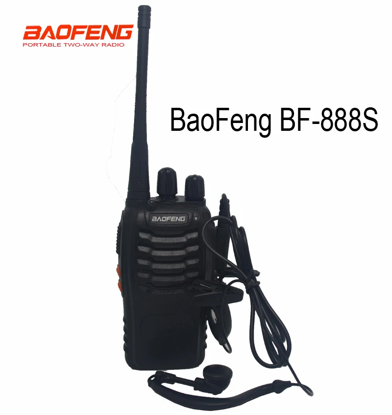 Горячая baofeng BF-888S рация Comunicador передатчик трансивер портативный радио BF888s 5 Вт 16CH UHF BF 888S с гарнитурой