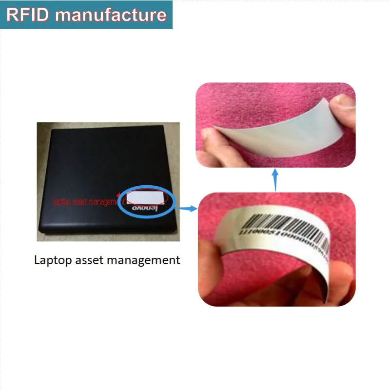 Uhf rfid Анти-металлический стикер тег водонепроницаемый/ультра тонкий высокое