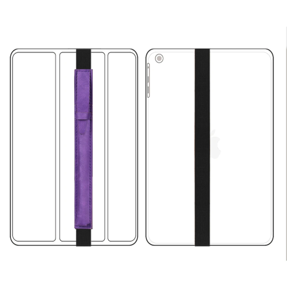 Портативный универсальный чехол Apple Pencil для сенсорного экрана, ручка для планшета, держатель для карандашей, кожаный чехол, чехол для IPad Pencil