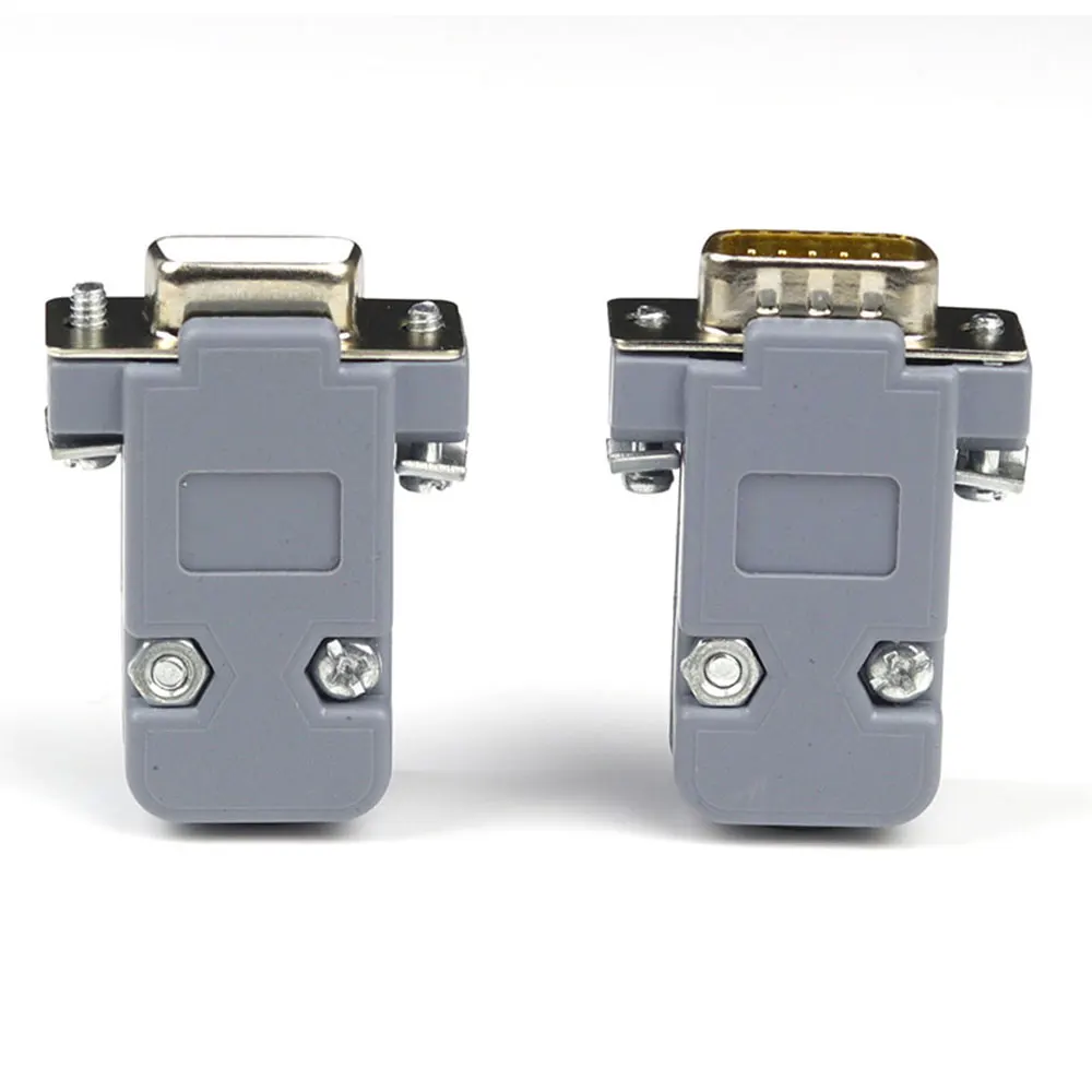 VGA коннекторы для сварки штекер/гнездо пластиковый комплект оболочки 3 ряда 15 Pin