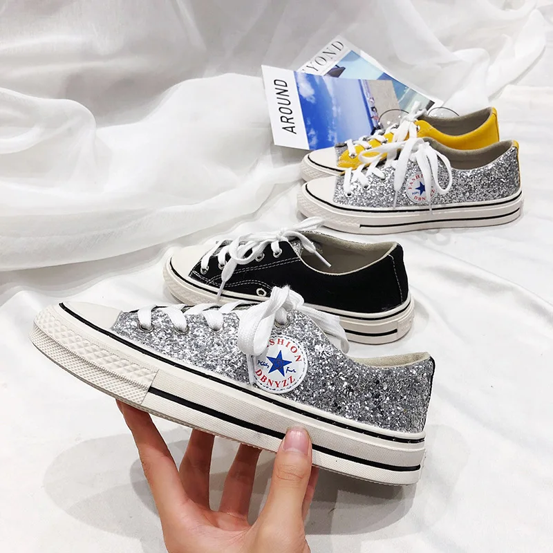 Shoes Woman 2019 Spring/summer women's sneakers Camouflage Splice Canvas Lace-Up Round Toe Ladies's Cinderella Shoe | Обувь