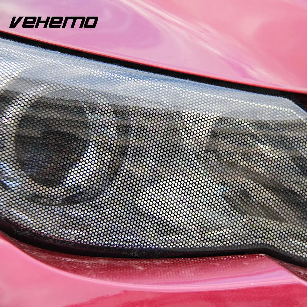 Перфорированные сетчатые фильм фар автомобиля задний фонарь 60x100 см
