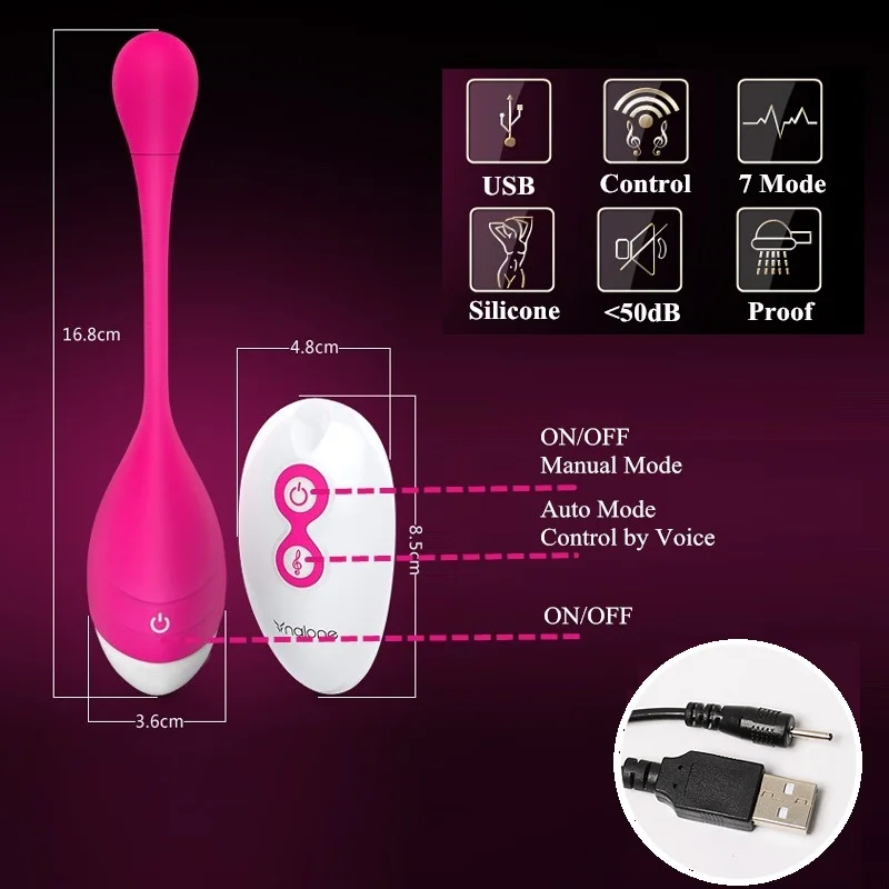 Nalone sy Беспроводной Дистанционное управление Вибратор для G Spot взрослых Секс