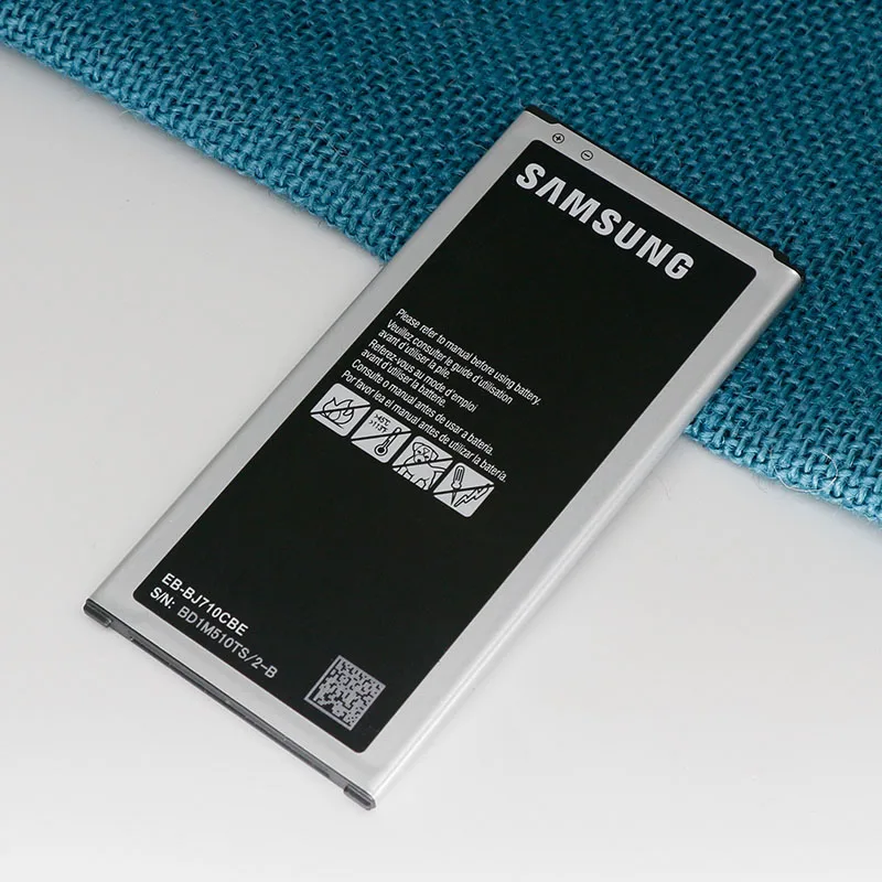 Samsung оригинальный Galaxy J7 2016 Edition Аккумулятор для J710 J710F (2016) Duos 3300 мАч EB BJ710CBC новый