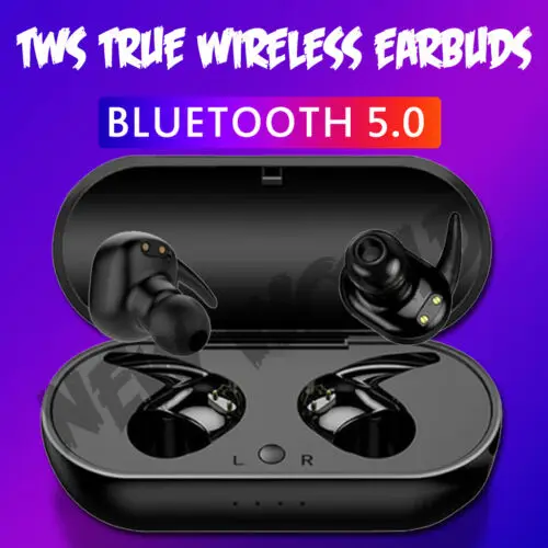 Twins Bluetooth 5 0 наушники Мини спортивная Гарнитура TWS беспроводные 5D стерео HiFi