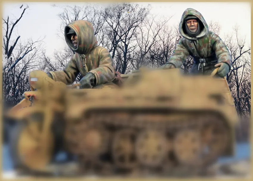 1/35 каучуковая фигурка модель комплект Unassambled Неокрашенная 0084|Наборы для сборки