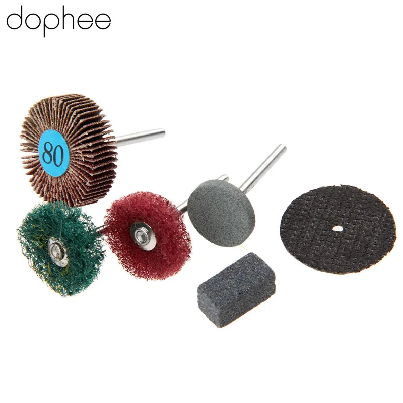 Dophee 262 шт. аксессуары для Dremel набор аксессуаров роторного инструмента резки