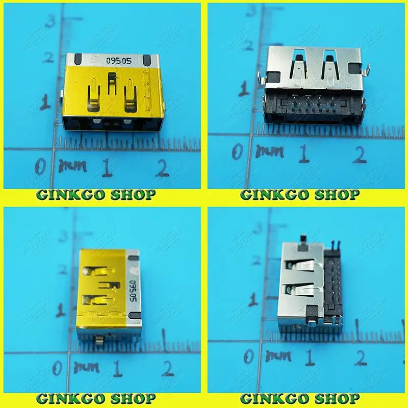 10 шт./лот оригинальная новая материнская плата для ноутбука eSATA USB разъем