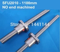 sfu2010 1100mm ballscrew with ball nut for cnc parts