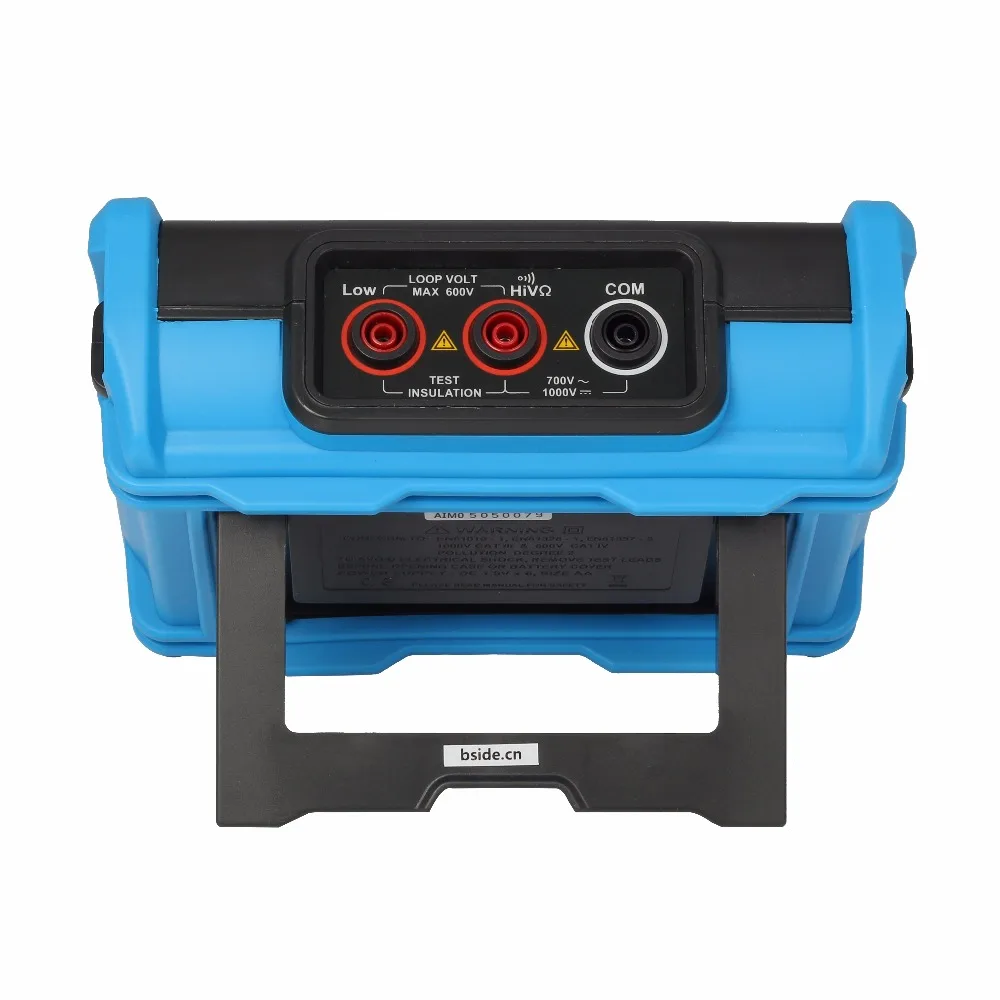 OFFCIAL BSIDE Analog and Digital 1000V MS5203 Insulation Resistance Tester megger meter 0.01~10G Ohm AIM01|megger meter|insulation