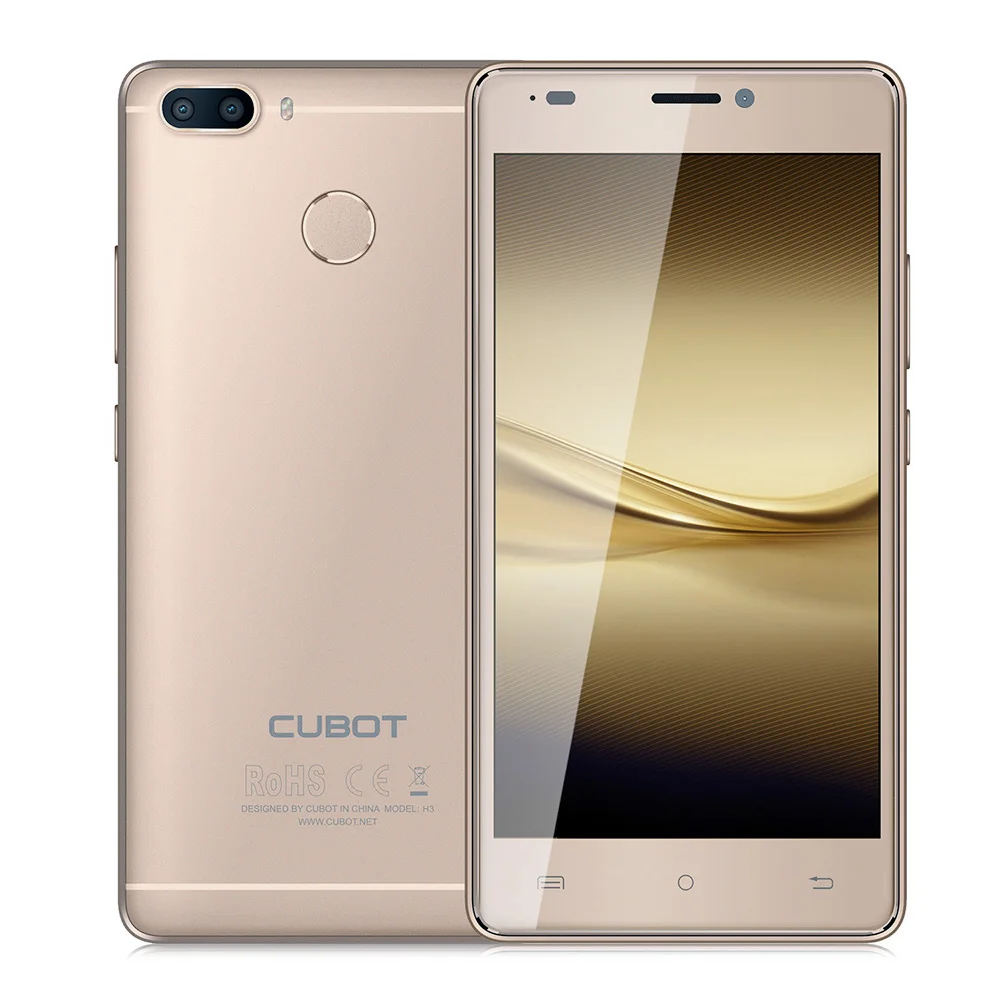 Оригинал CUBOT H3 6000 мАч 4 г мобильного телефона 13MP Android 7 0 MTK6737 ядра 3 ГБ + 32 5
