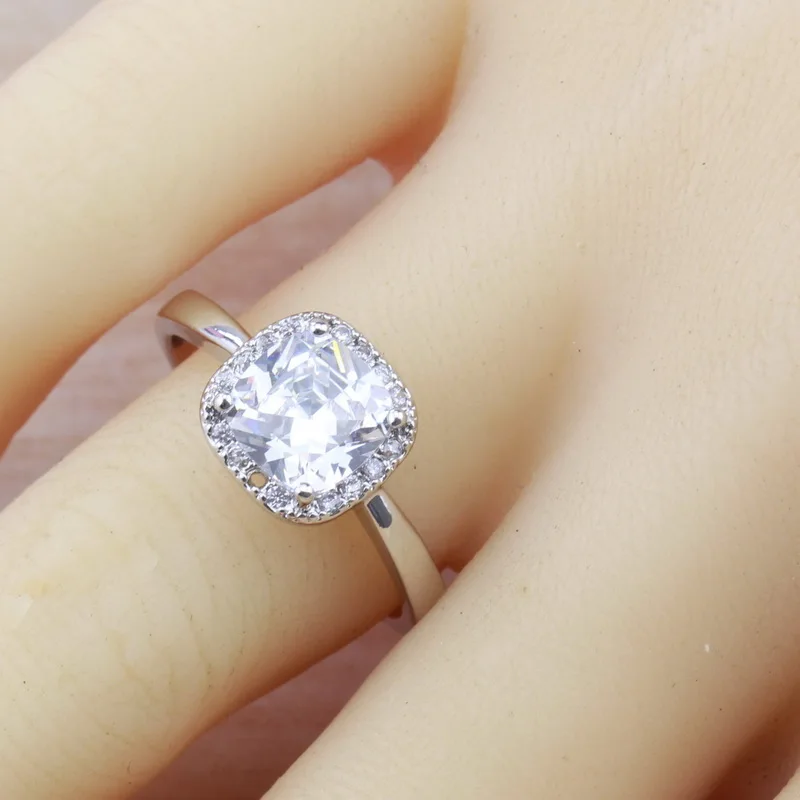 Серебряный цвет с натуральным камнем Белый CZ Свадебные Ювелирные наборы для