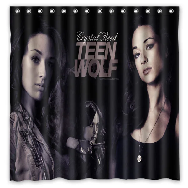 Водонепроницаемая занавеска для душа Teen Wolf Полиэстеровая устойчивая к плесени