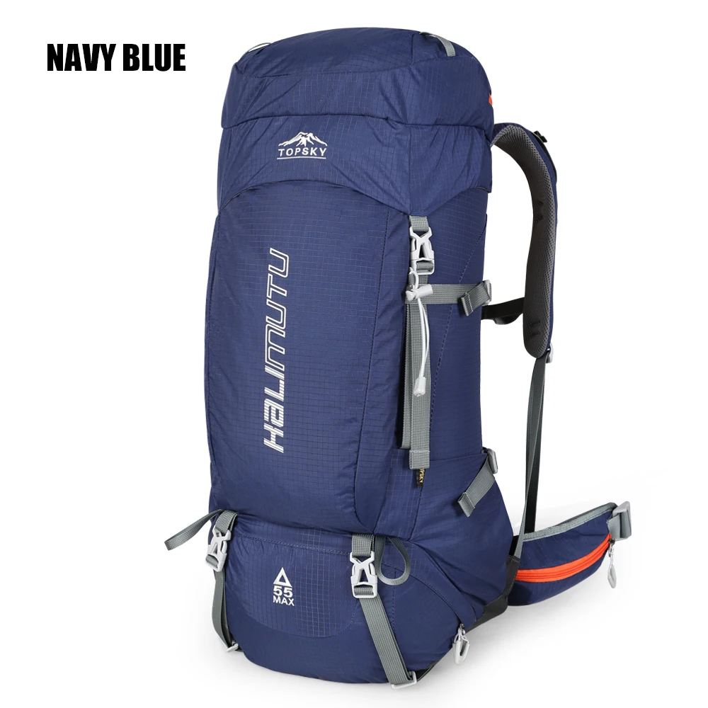 

Походный рюкзак для кемпинга, многофункциональная сумка с внешним каркасом объемом 55 л, профессиональные спортивные рюкзаки для путешеств...