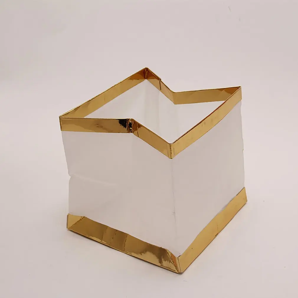 Diagtree квадратный китайские фонарики желая молиться плавающей реки бумага свеча