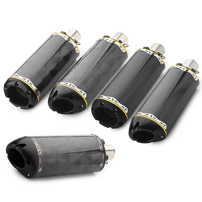 51 мм moto rcycle выхлопная труба moto mivv akrapovic два брата выхлопная труба для kawasaki er6n z900 R1 R6 gsr650 cbr1000