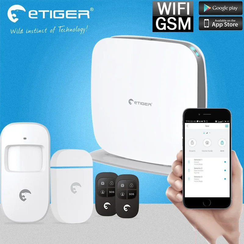 Беспроводной смарт телефон приложение управление gsm wifi домашний дом путешествия