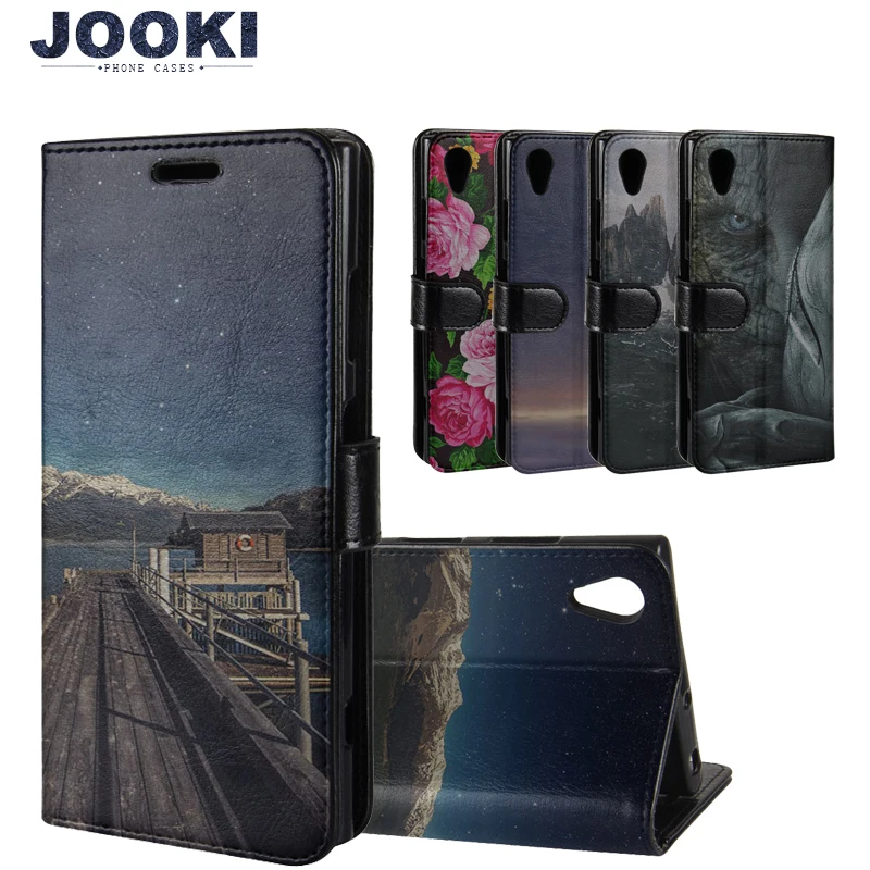 Чехол-книжка JOOKI из искусственной кожи для телефона Sony Xperia XA1 Plus чехол-бумажник с