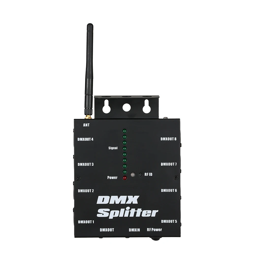 Оптический Сплиттер 8 каналов DMX512 беспроводной усилитель распределения для вечерние DJ шоу клуб диско КТВ сценический светильник