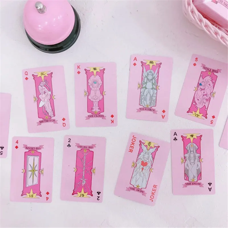 Карта Captor SAKURA Косплей покер игральные карты KINOMOTO SAKURA Prop