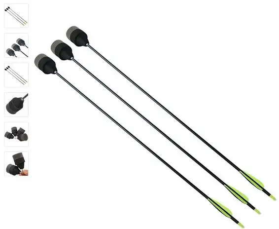 Ярлык для стрельбы из лука стрелы безопасный медведь один комплект надувного