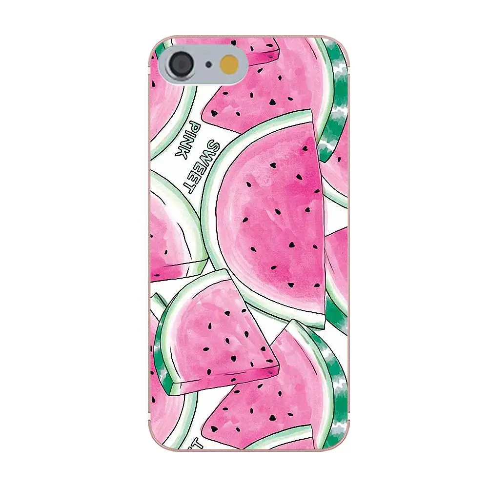 Tpwxnx летний фрукт лимон арбуз дизайн для Apple iPhone 4 4S 5 5C 5S SE 6 6S 7 8 Plus X|Чехлы-накладки| |