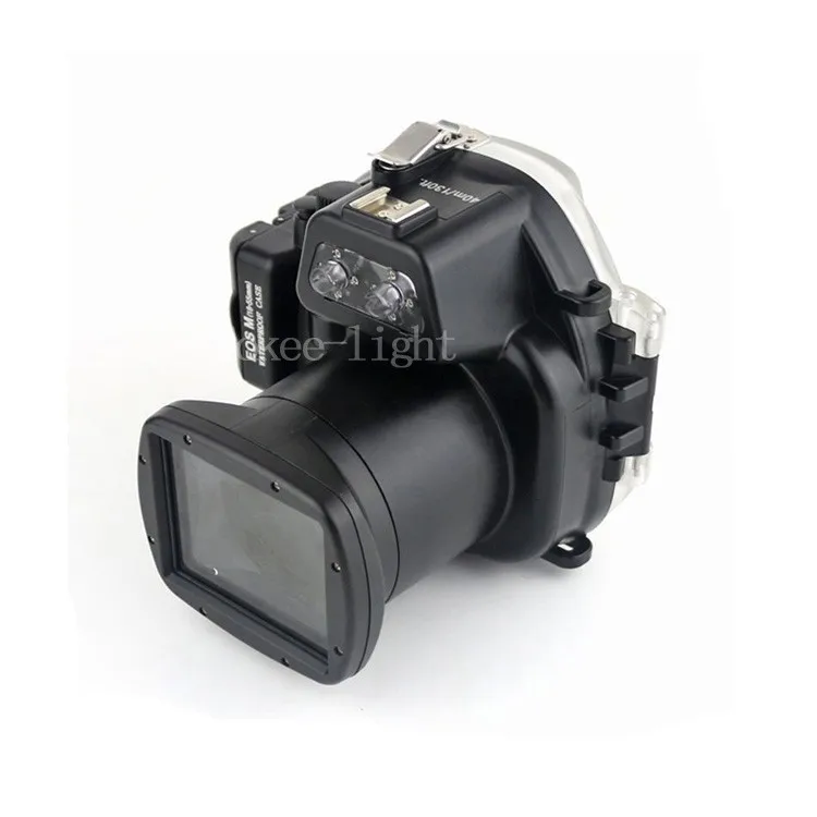 40M 130ft Underwater Waterproof Housing Diving Camera Case Bag for Canon EOS M EOS-M EOS-M2 II fit 18-55mm lens | Электроника