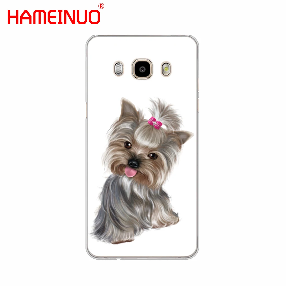 Чехол для телефона HAMEINUO йоркширский терьер собака щенок чехол Samsung Galaxy J1 J2 J3 J5 J7 MINI