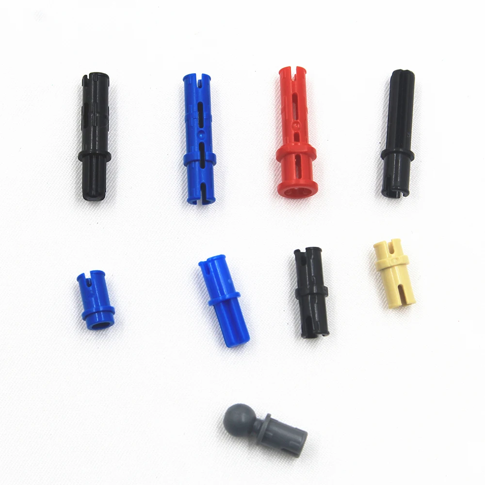 

MOC Technical Pins Series Parts Pieces 100PCS CONNECTOR PEG Building Blocks Compatible with Lego for Kids Toy 6558 2780 43093
