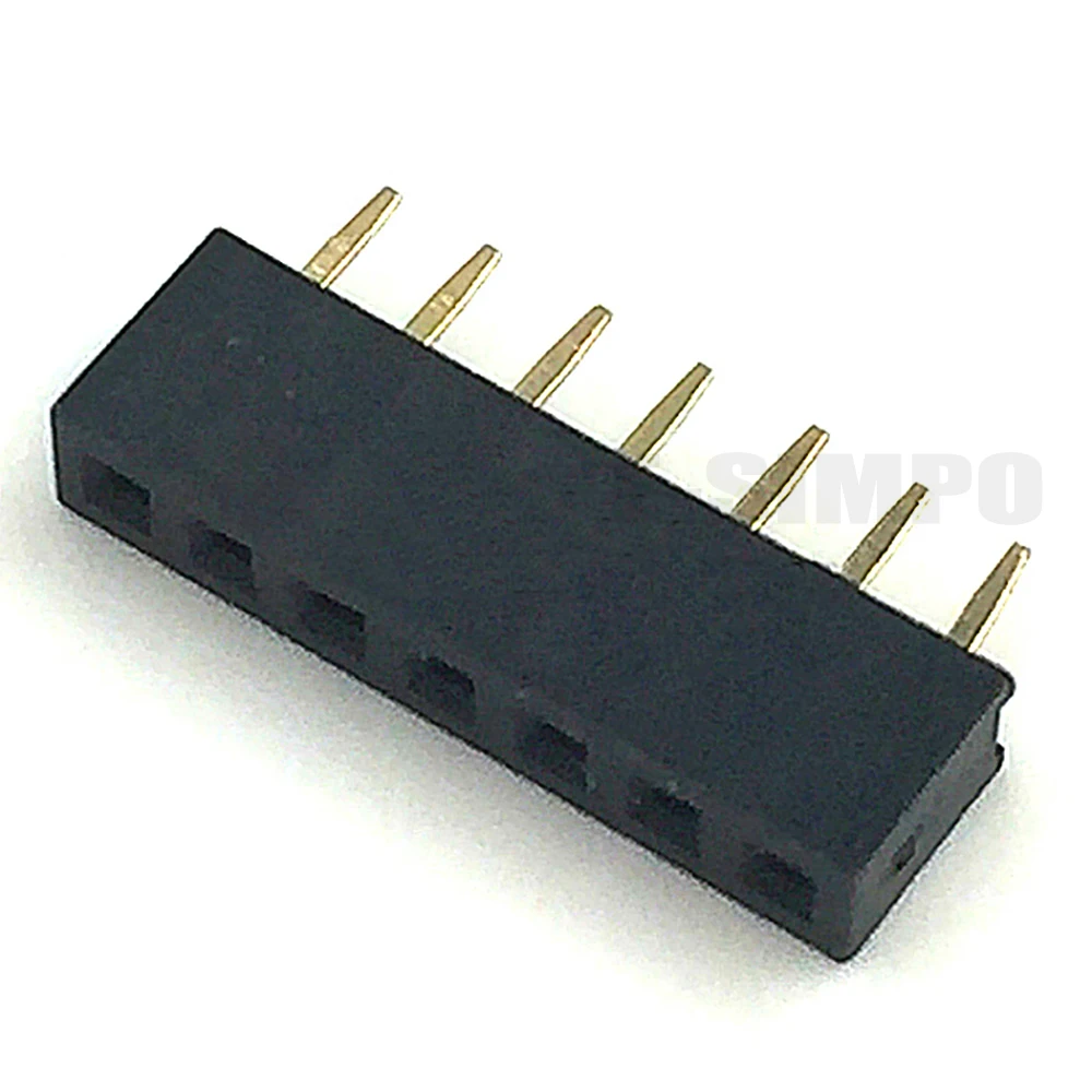 20 шт. 2 0 мм 1x 2/3/4/5/6/7/8/9/10/11/12/13/14/15/16/18/20/32/40P розетка PH4.3mm Однорядная прямая