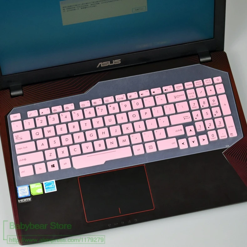 Защитный чехол для клавиатуры ноутбука Asus Rog FZ53 ZX53 ZX53VE FZ/FX53VD FX53VW6300 VD6700 7700 GL553V |