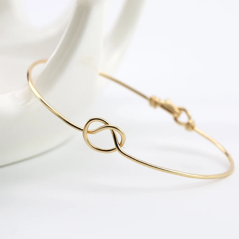 PINJEAS браслет ручной работы с изящным сердечком проволока для браслетов