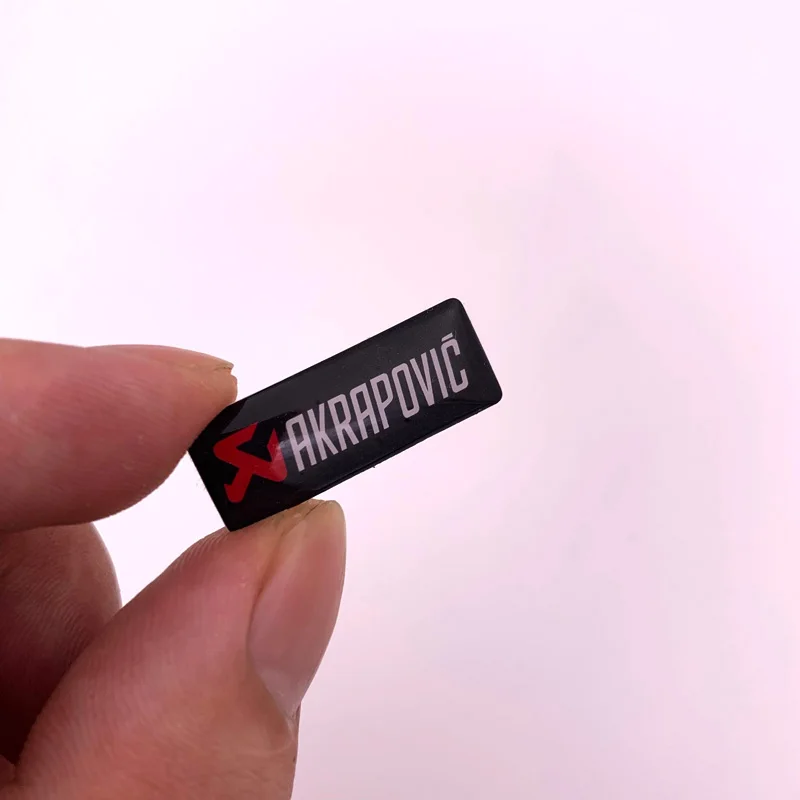 Модификация выхлопной трубы мотоцикла детали наклейка маленькая на