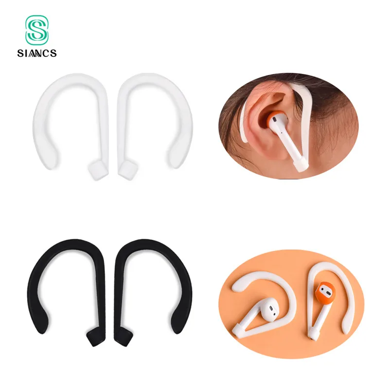 1 пара держатель для ушного крючка + чехол наушников Apple AirPods Airpod ремешок