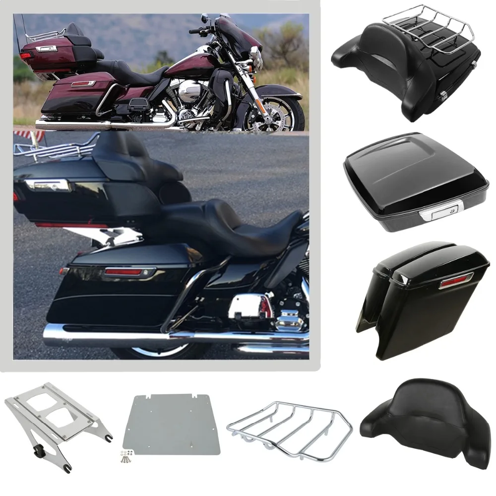 Багажная сумка для мотоцикла багажная стойка седельные сумки Harley Tour Pak Touring