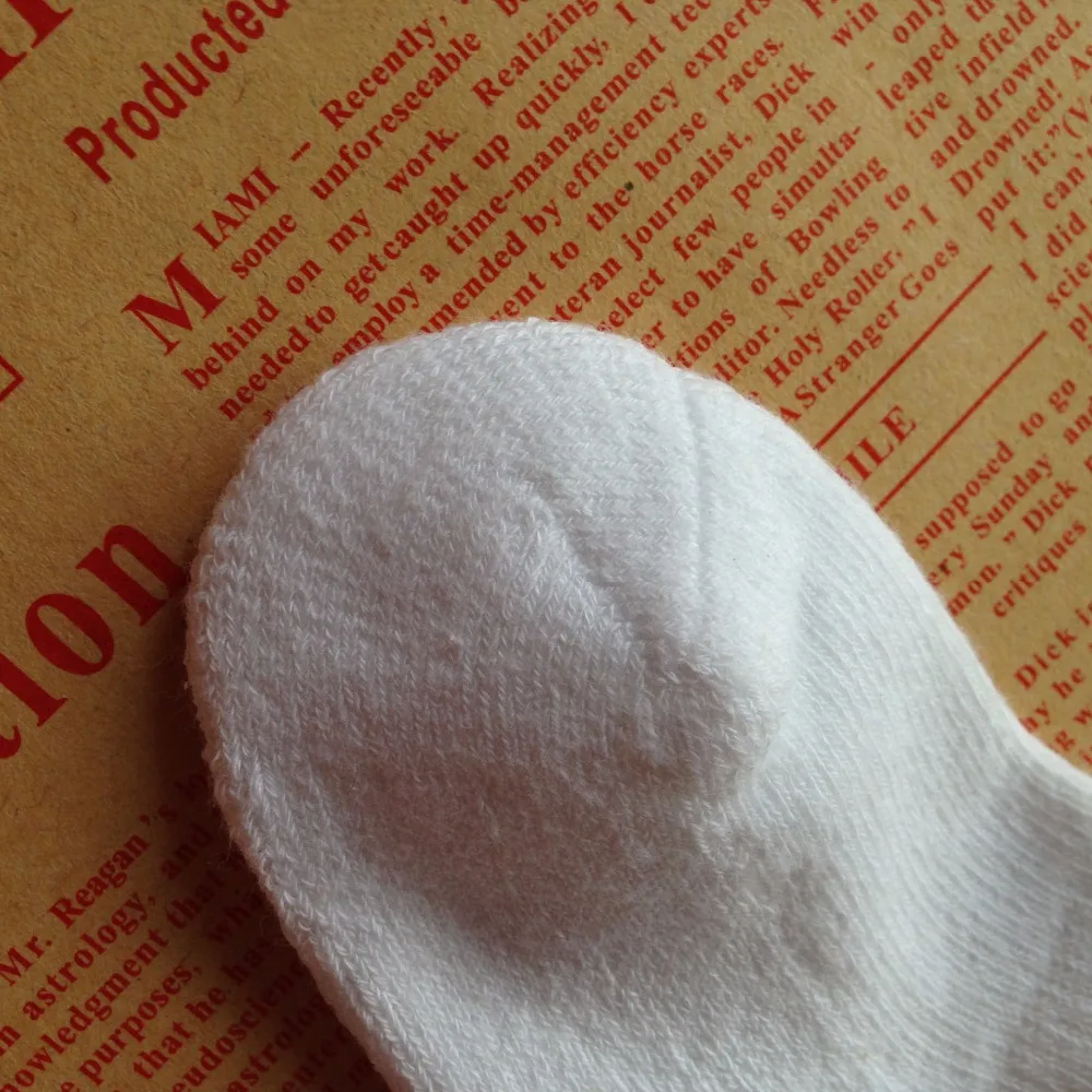 Детские носки 3 цветов 100% хлопок однотонные детские для мальчиков и девочек | Мать