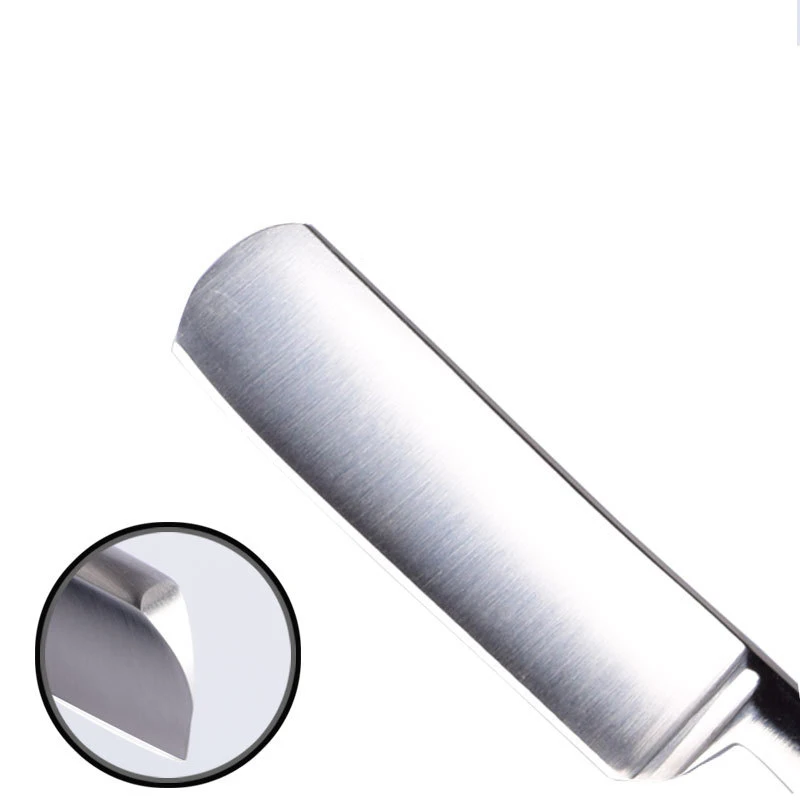 Non-slip Vintage Beard Razor Professional Men Shaving Knife Straight Edge Steel Manual Hair Removal Barber Shaver Tools |