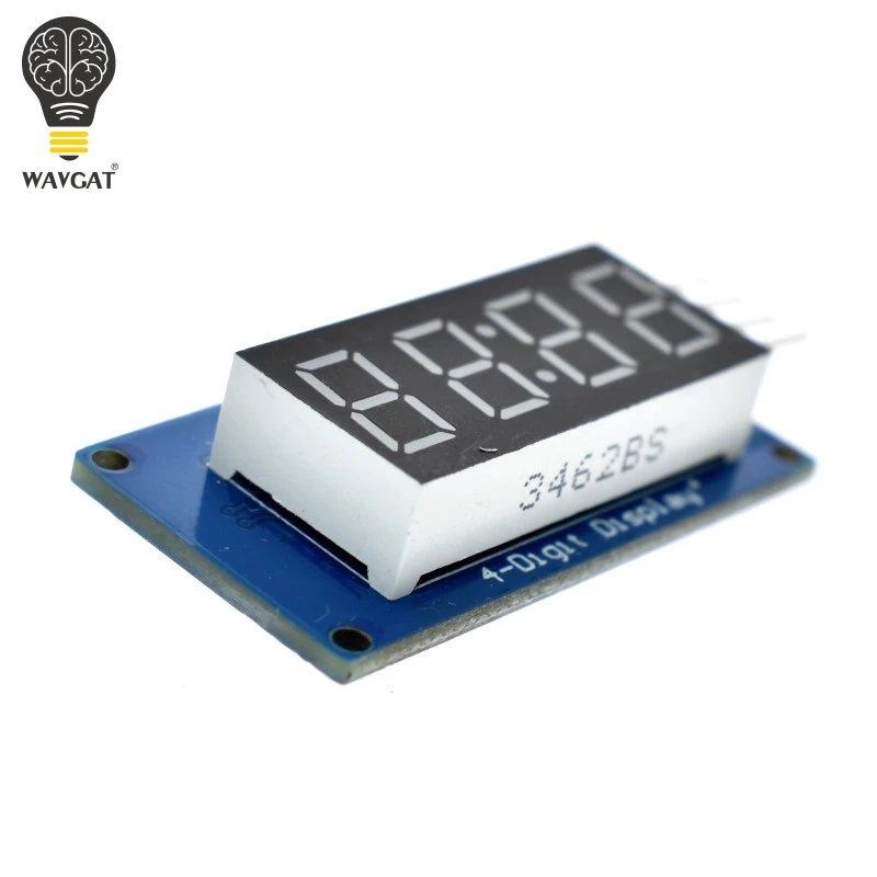 TM1637 светодиодный дисплей модуль для Arduino 7 сегментный 4 бита 0,36 дюймов часы красный анод цифровой трубки четыре последовательных драйвер платы Пакет