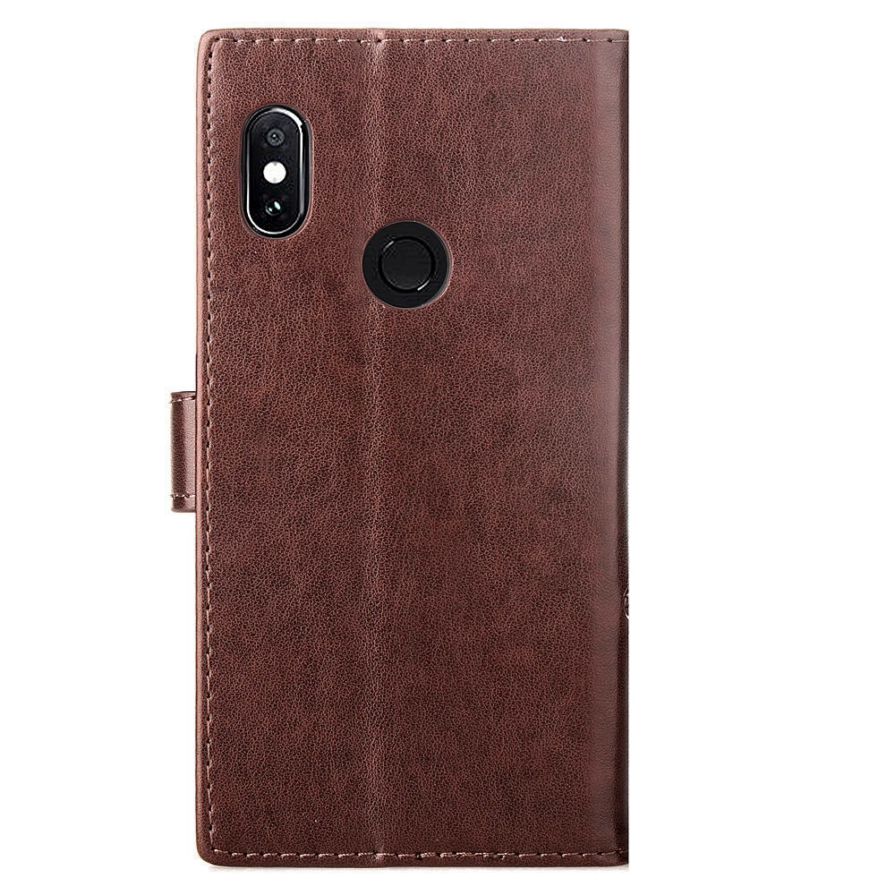 Роскошный кожаный флип-чехол для телефона Xiaomi MI 6X A2 чехол с алмазным 3D цветком xiaomi
