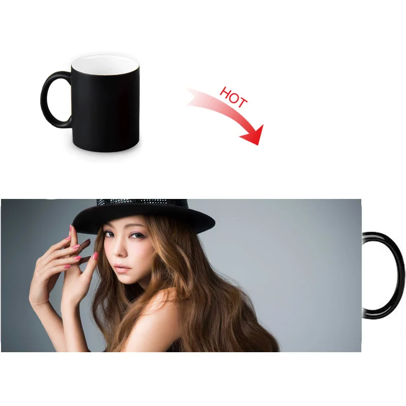Термокружка на заказ с надписью namie amuro керамические кружки принтом для молока